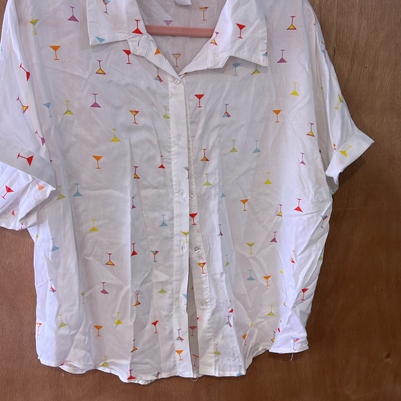 Japna Martini Collared Top - Picture 3 of 4